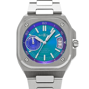 ベル＆ロス BR-X5 イリデッセント ブティック限定 BRX5R-IRS-ST/SST ブルーグリーン メンズ 時計 【中古】【wristwatch】