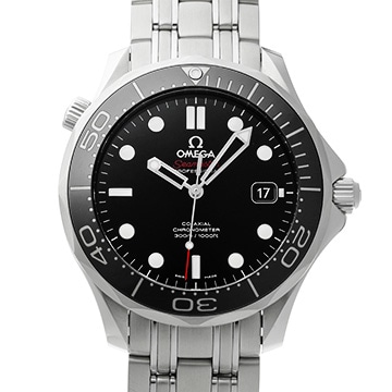 オメガ シーマスター ダイバー300 コーアクシャル 212.30.41.20.01.003 ブラック メンズ 時計 【中古】【wristwatch】