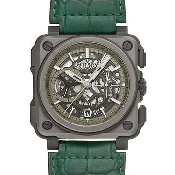 ベル＆ロス BR-X1 スケルトン クロノグラフ BRX1-CE-TI-MIL スケルトン メンズ 時計 【中古】【wristwatch】
