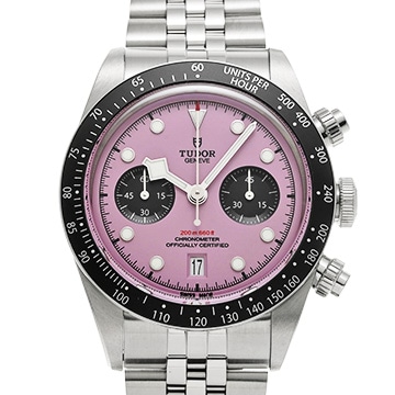 チューダー / チュードル ブラックベイ クロノ 79360N ピンク/ブラック メンズ 時計 【中古】【wristwatch】