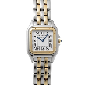 カルティエ パンテール ドゥ カルティエ MM W2PN0019 シルバー レディース 時計 【中古】【wristwatch】