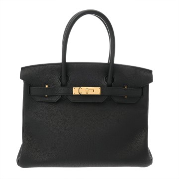 エルメス バーキン 30 ブラック トゴ レディース バッグ 【中古】【bag】