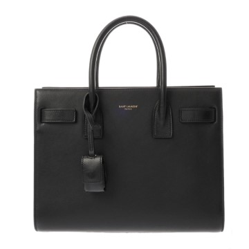 サンローラン サックドジュールベイビー ブラック PMR421859.0517 グレインカーフ レディース バッグ 【中古】【bag】
