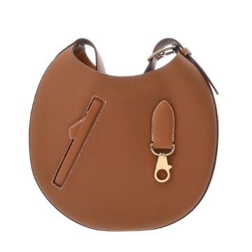 エルメス アルソンスリム ゴールド トゴ/ヴォースイフト レディース バッグ 【中古】【bag】