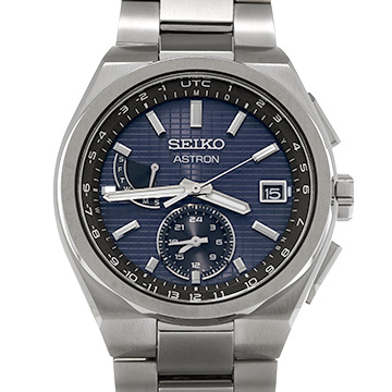 セイコー アストロン ネクスター SBXY065 ブルー/ブラック メンズ 時計 【中古】【wristwatch】