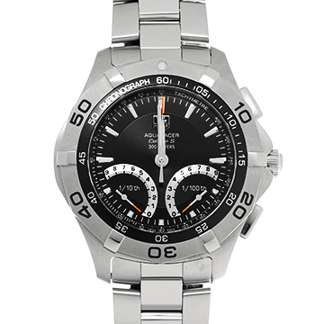 タグ ホイヤー ニューアクアレーサー キャリバーS CAF7010.BA0815 ブラック メンズ 時計 【中古】【wristwatch】