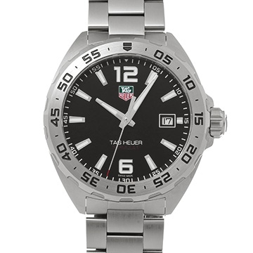 タグ ホイヤー フォーミュラ1 クォーツ WAZ1112.BA0875 ブラック メンズ 時計 【中古】【wristwatch】