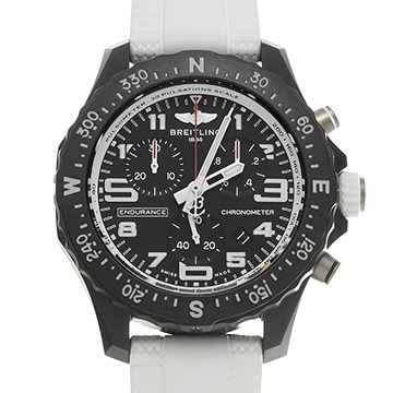 ブライトリング エンデュランス プロ 38 X833102A1B1S1 ブラック メンズ 時計 【中古】【wristwatch】