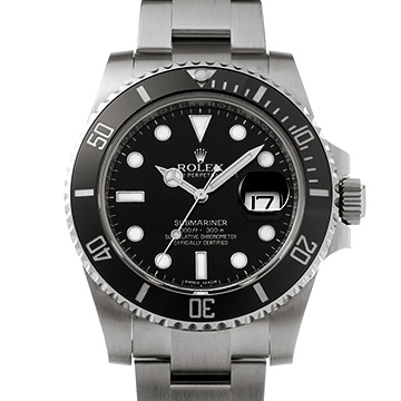 ロレックス サブマリーナ デイト 116610LN ブラック メンズ 時計 【中古】【wristwatch】