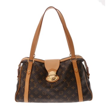 ルイ ヴィトン モノグラム ストレーザ PM ブラウン M51186 モノグラムキャンバス レディース バッグ 【中古】【bag】