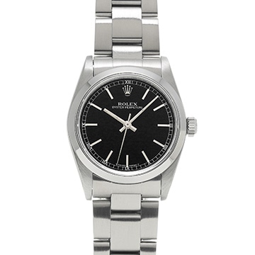 ロレックス オイスターパーペチュアル 67480 ブラック ユニセックス 時計 【中古】【wristwatch】