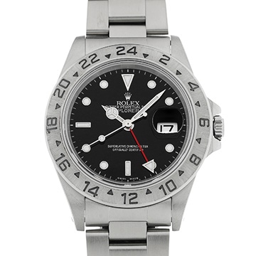 ロレックス エクスプローラーII 16570 ブラック メンズ 時計 【中古】【wristwatch】