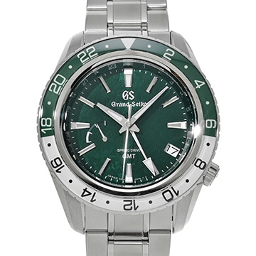 グランドセイコー スポーツコレクション スプリングドライブ GMT SBGE295 グリーン メンズ 時計 【中古】【wristwatch】