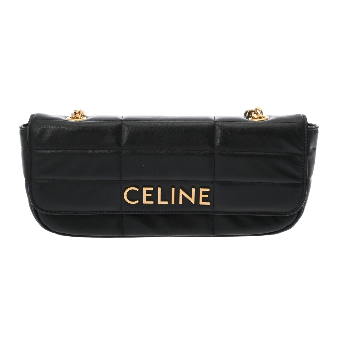 セリーヌ ショルダーバッグ ブラック 111843EPZ.38NO レザー レディース バッグ 【新品】【bag】