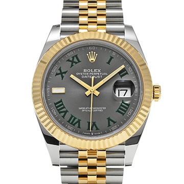ロレックス デイトジャスト 41 126333 スレート メンズ 時計 【中古】【wristwatch】