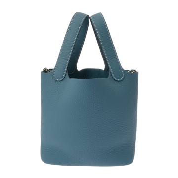 エルメス ピコタンロック PM  ニューブルージーン トリヨンクレマンス レディース バッグ 【新品】【bag】