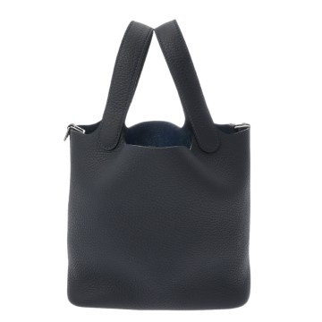 エルメス ピコタンロック PM  ニューブルージーン トリヨンクレマンス レディース バッグ 【新品】【bag】