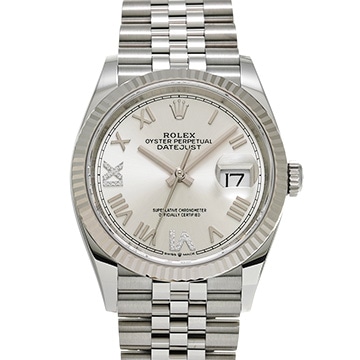 ロレックス デイトジャスト 36 126234 シルバー/ダイヤモンド メンズ 時計 【新品】【wristwatch】