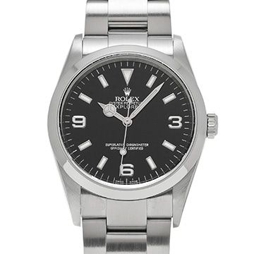 ロレックス エクスプローラー 114270 ブラック メンズ 時計 【中古】【wristwatch】