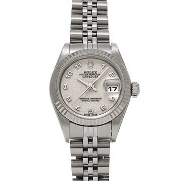 ロレックス デイトジャスト 79174 アイボリーコンピュータ レディース 時計 【中古】【wristwatch】