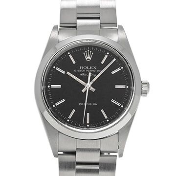 ロレックス エアキング 14000M ブラック メンズ 時計 【中古】【wristwatch】