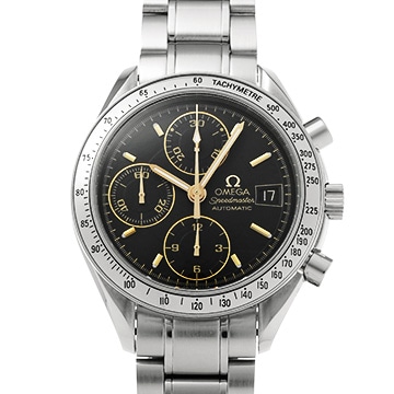 オメガ スピードマスター デイト 日本限定 3513.54 ブラック メンズ 時計 【中古】【wristwatch】