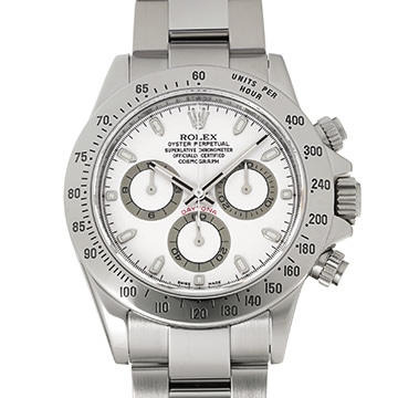 ロレックス コスモグラフ デイトナ 116520 ホワイト メンズ 時計 【中古】【wristwatch】