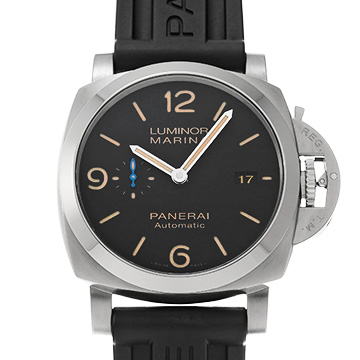 パネライ ルミノールマリーナ 1950 3デイズ アッチャイオ PAM01312 ブラック メンズ 時計 【中古】【wristwatch】