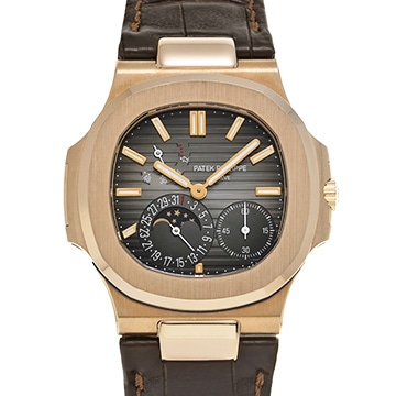 パテック フィリップ ノーチラス 5712R-001 ブラック・ブラウン メンズ 時計 【中古】【wristwatch】