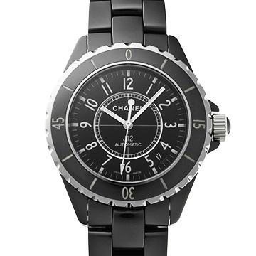 シャネル J12 38MM H0685 ブラックラッカー メンズ 時計 【中古】【wristwatch】