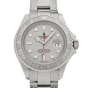 ロレックス ヨットマスター 40 16622 グレー メンズ 時計 【中古】【wristwatch】