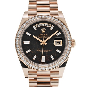 ロレックス デイデイト 40 228345RBR アイゼンキーゼル/ダイヤモンド メンズ 時計 【中古】【wristwatch】