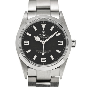 ロレックス エクスプローラー 114270 ブラック メンズ 時計 【中古】【wristwatch】