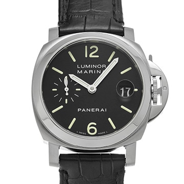 パネライ ルミノールマリーナ PAM00048 ブラック メンズ 時計 【中古】【wristwatch】