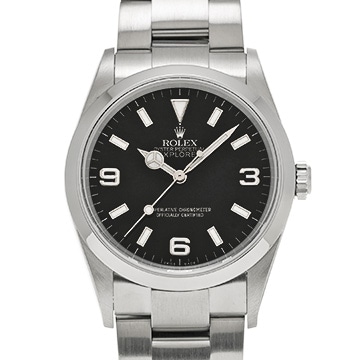 ロレックス エクスプローラー 114270 ブラック メンズ 時計 【中古】【wristwatch】