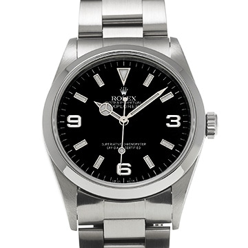 ロレックス エクスプローラー 14270 ブラック メンズ 時計 【中古】【wristwatch】