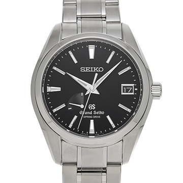 グランドセイコー ヘリテージコレクション スプリングドライブ SBGA041 ブラック メンズ 時計 【中古】【wristwatch】