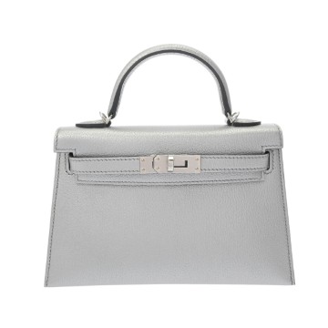 エルメス ミニケリー2 2WAY アルジャン シェーブルシャムキラ レディース バッグ 【新品】【bag】