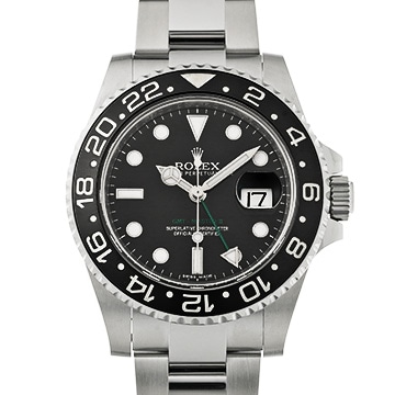 ロレックス GMTマスターII 116710LN ブラック メンズ 時計 【中古】【wristwatch】