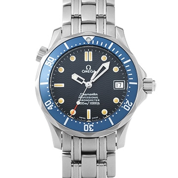 オメガ シーマスター 300 デイト 2551.80 ブルー メンズ 時計 【中古】【wristwatch】