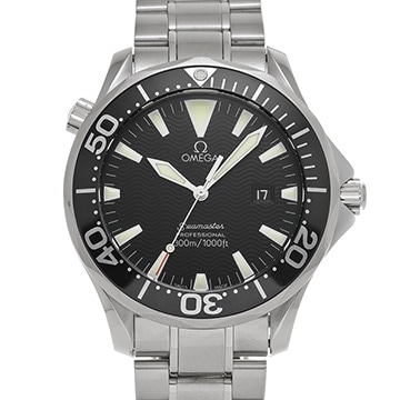 オメガ シーマスター プロダイバーズ 300 2264.50 ブラック メンズ 時計 【中古】【wristwatch】