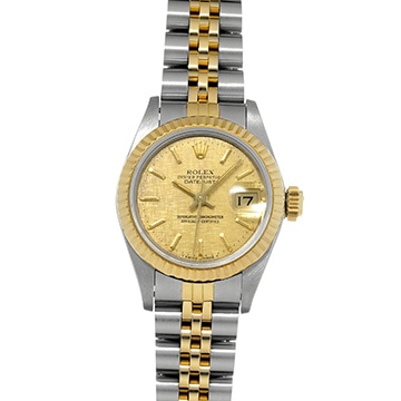 ロレックス デイトジャスト 26 69173 シャンパンモザイク レディース 時計 【中古】【wristwatch】