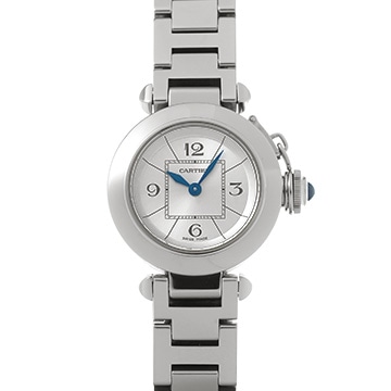 カルティエ ミスパシャ W3140007 シルバー レディース 時計 【中古】【wristwatch】