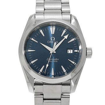 オメガ シーマスター アクアテラ クォーツ 2518.80 ブルー メンズ 時計 【中古】【wristwatch】