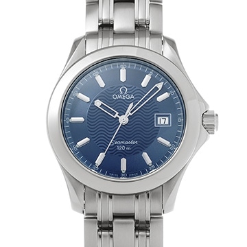 オメガ シーマスター 120 クォーツ 2511.81 ブルー メンズ 時計 【中古】【wristwatch】