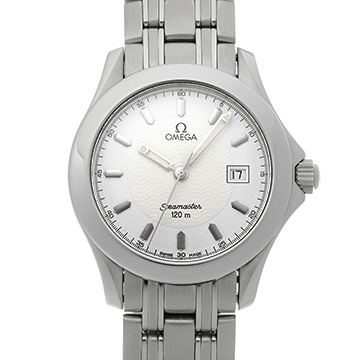 オメガ シーマスター 120 2511.21 ホワイト メンズ 時計 【中古】【wristwatch】