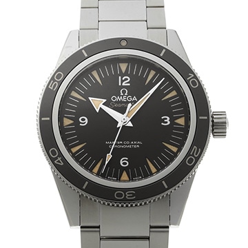 オメガ シーマスター 300 マスターコーアクシャル 233.30.41.21.01.001 ブラック メンズ 時計 【中古】【wristwatch】