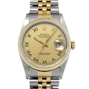 ロレックス デイトジャスト 36 16233 シャンパン メンズ 時計 【中古】【wristwatch】