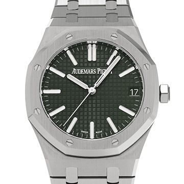 オーデマ ピゲ ロイヤルオーク オートマティック 15510ST.OO.1320ST.09 カーキ メンズ 時計 【中古】【wristwatch】