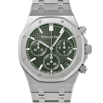 オーデマ ピゲ ロイヤルオーク クロノグラフ 26240ST.OO.1320ST.08 カーキグリーン メンズ 時計 【中古】【wristwatch】